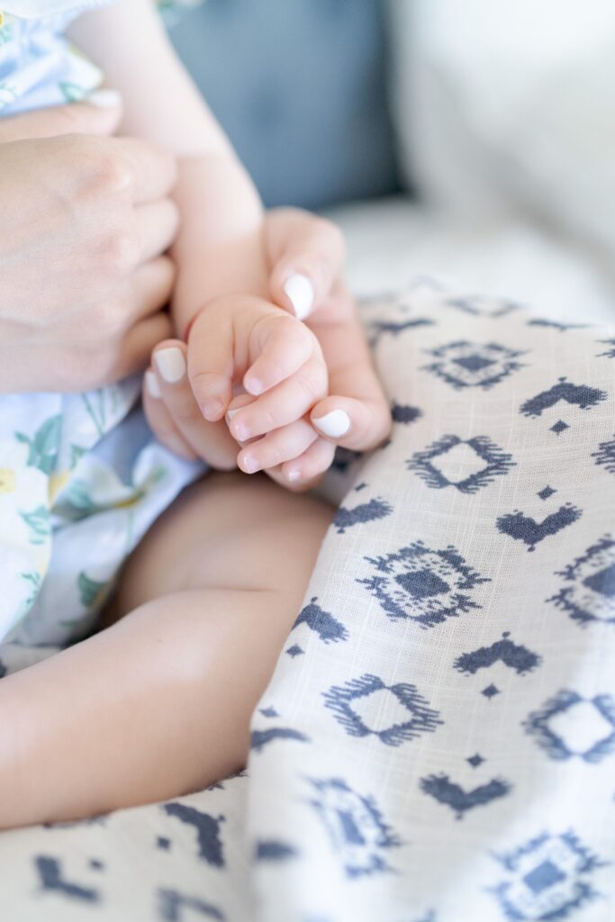 Newborn baby photoshoot in Palo Alto.