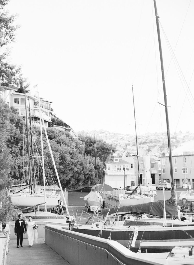 Tiburon, Marin County harbor.