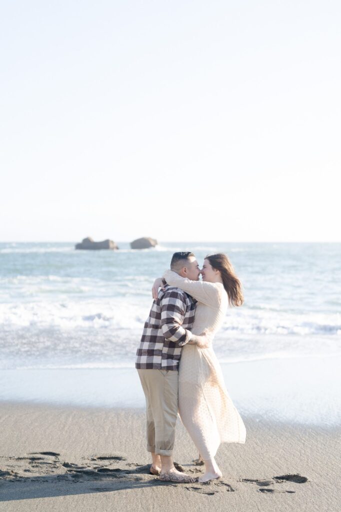 West Coast engagement photography