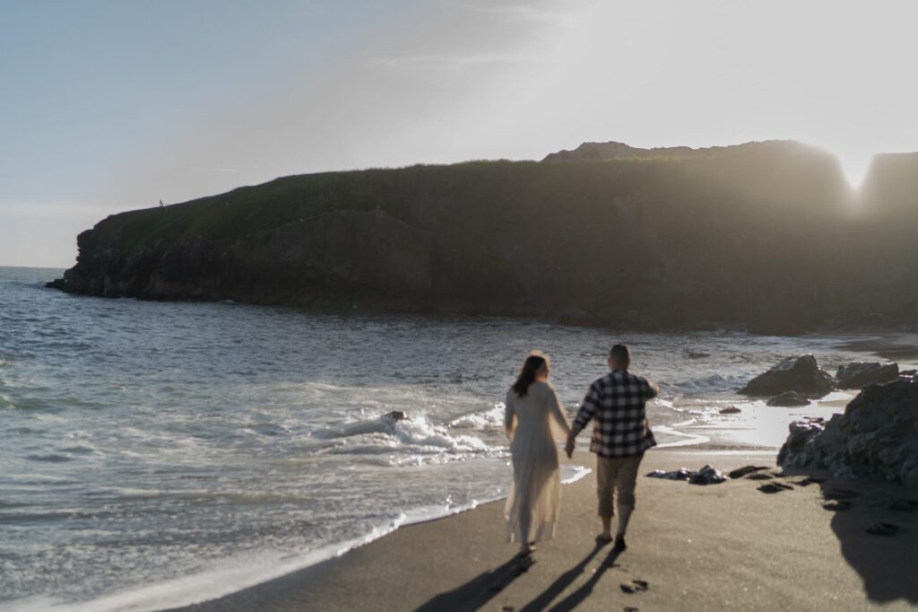 West Coast engagement photography