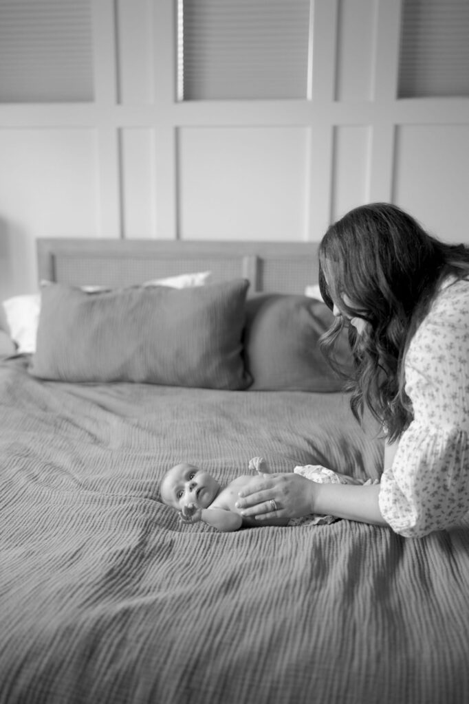 Newborn portraits in Boise Idaho.