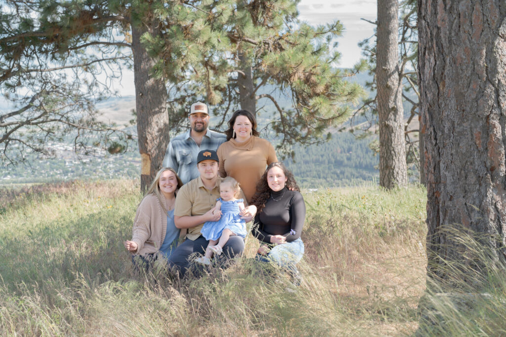 Generational Family Photography session in La Grande.