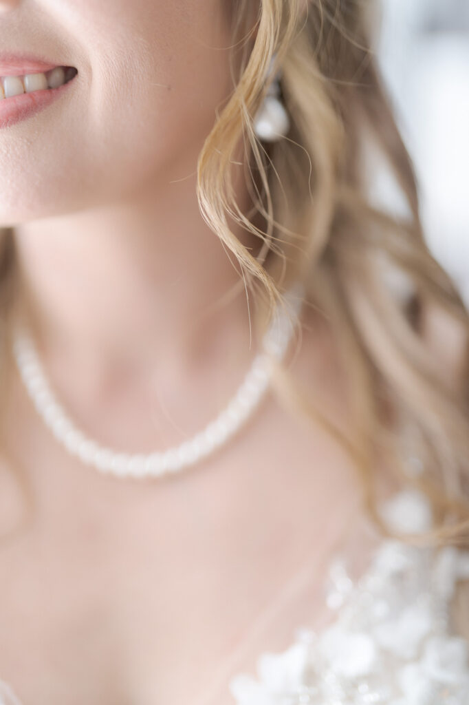 Aesthetic closeup of a bried and her accessories.