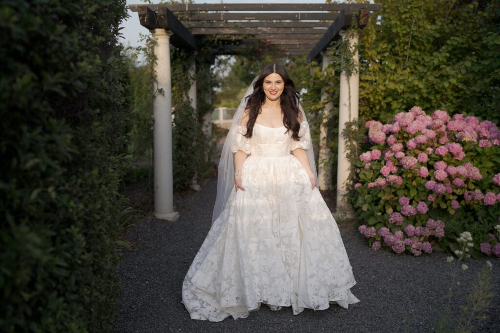 Elegant wedding bridal photography in Sonoma County.