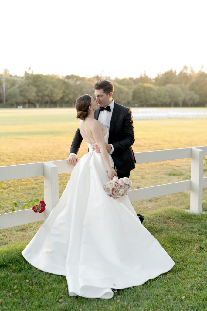 Wedding photo session at Menlo Circus Club.