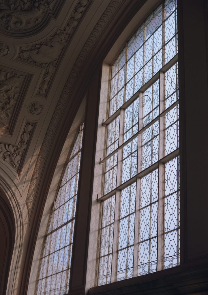 Giant windows at San Francisco City Hall.